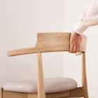 肘付きダイニングチェア(クロスタイム 003 WW)【島忠ホームズ商品】 11枚目画像