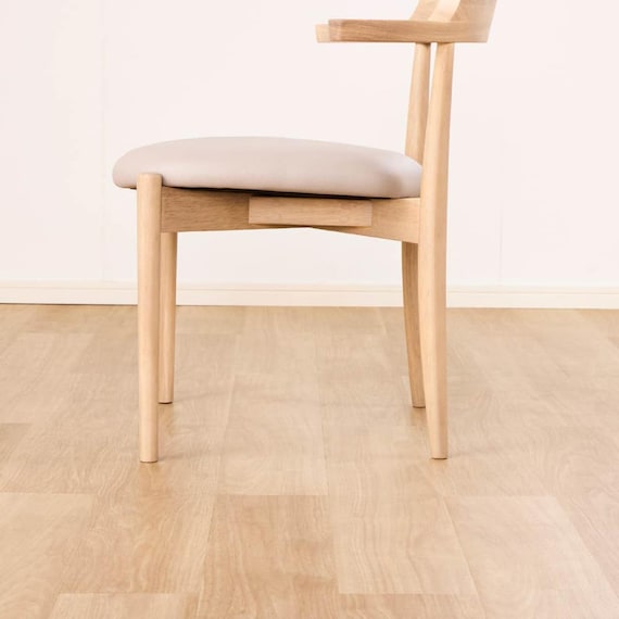 肘付きダイニングチェア(クロスタイム 003 WW)【島忠ホームズ商品】 15枚目画像