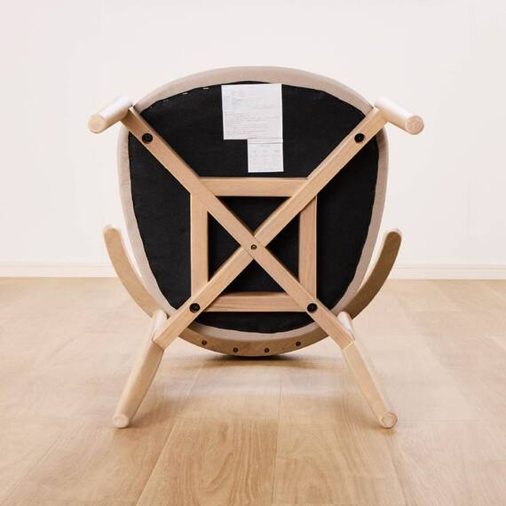 肘付きダイニングチェア(クロスタイム 003 WW)【島忠ホームズ商品】 16枚目画像