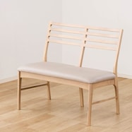 背もたれ付きベンチ(クロスタイム 001 )【島忠ホームズ商品】