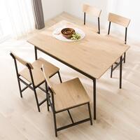 ダイニングテーブル5点セット(KP512 110 LBR)