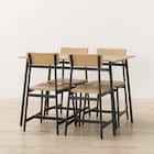 ダイニングテーブル5点セット(KP512 110 LBR) 8枚目画像