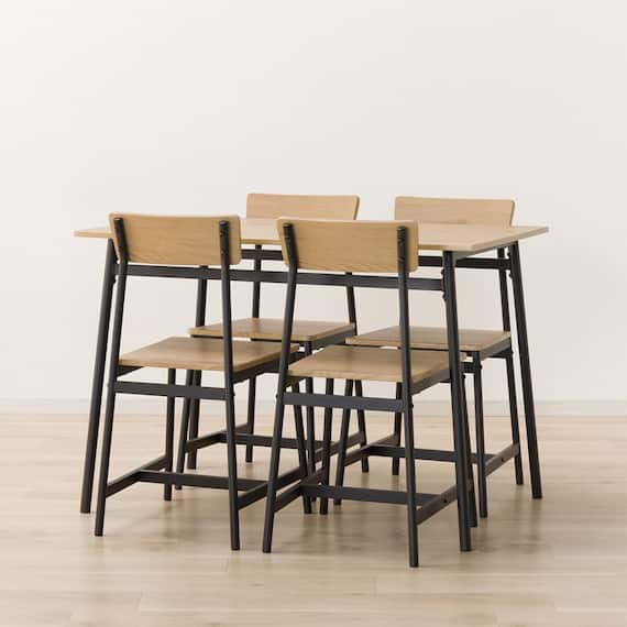 ダイニングテーブル5点セット(KP512 110 LBR) 8枚目画像