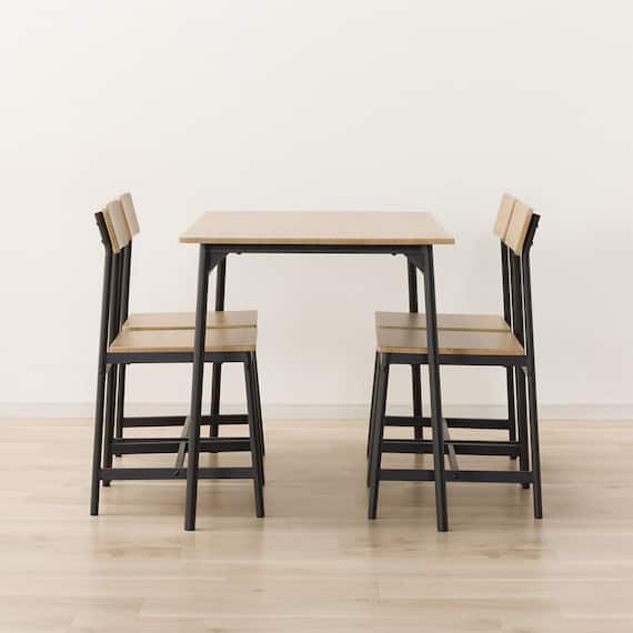 ダイニングテーブル5点セット(KP512 110 LBR) 9枚目画像