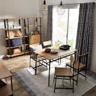 ダイニングテーブル5点セット(KP512 110 LBR) 22枚目画像