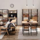 ダイニングテーブル5点セット(KP512 110 LBR) 23枚目画像