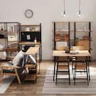 ダイニングテーブル5点セット(KP512 110 LBR) 24枚目画像