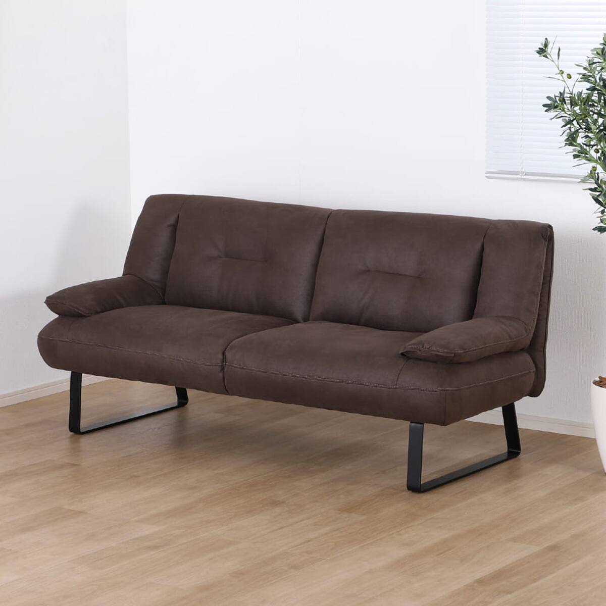 ダイニング3人掛けソファ(セディア CL166 BR)【島忠ホームズ商品