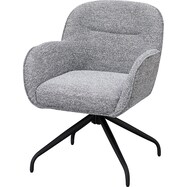 肘付き回転ダイニングチェア(WU002 25K)