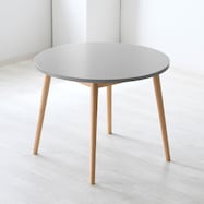 北欧風円形テーブル