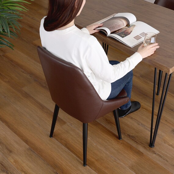 ヴィンテージダイニングチェア (BR) 4枚目画像