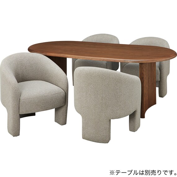 ダイニングチェア(MF509 BE) 8枚目画像