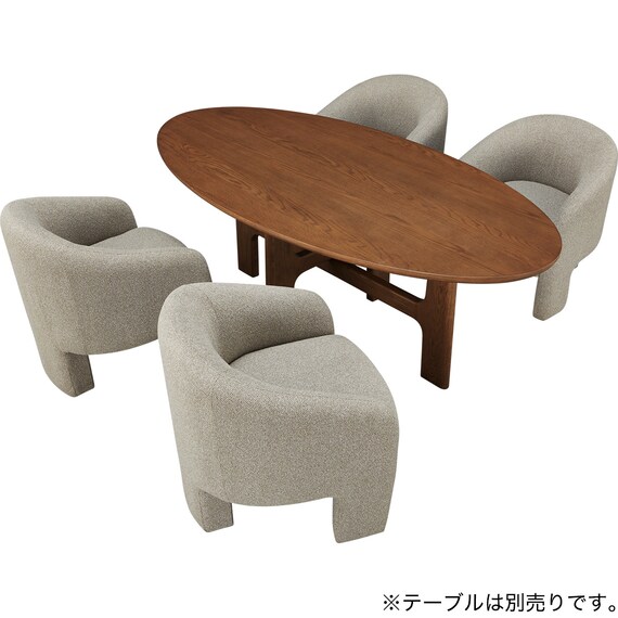 ダイニングチェア(MF509 BE) 9枚目画像