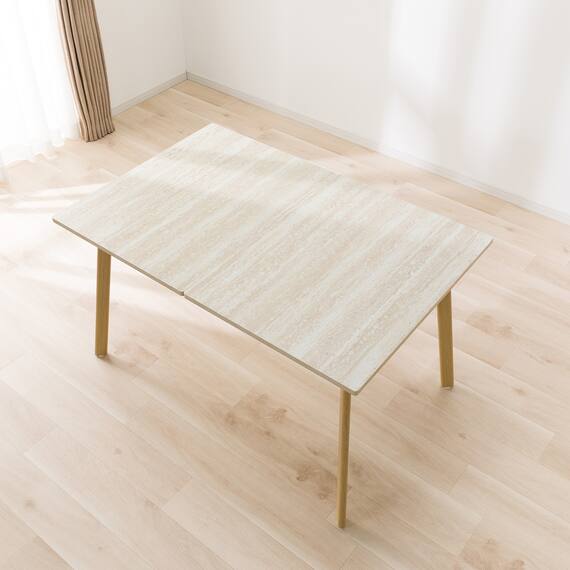 伸長式ダイニングテーブル(OT002 120 160 BELBR) 5枚目画像