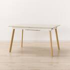 伸長式ダイニングテーブル(OT002 120 160 BELBR) 9枚目画像