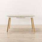 伸長式ダイニングテーブル(OT002 120 160 BELBR) 10枚目画像