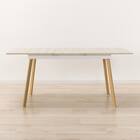 伸長式ダイニングテーブル(OT002 120 160 BELBR) 13枚目画像