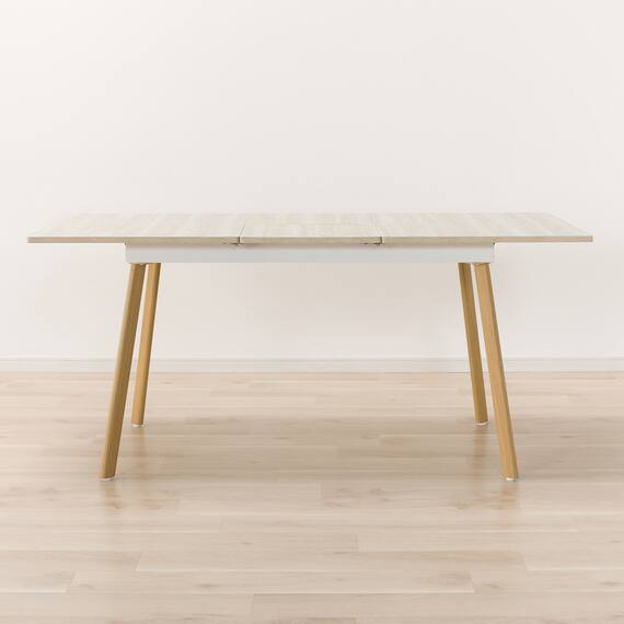 伸長式ダイニングテーブル(OT002 120 160 BELBR) 13枚目画像