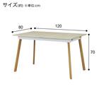 伸長式ダイニングテーブル(OT002 120 160 BELBR) 20枚目画像