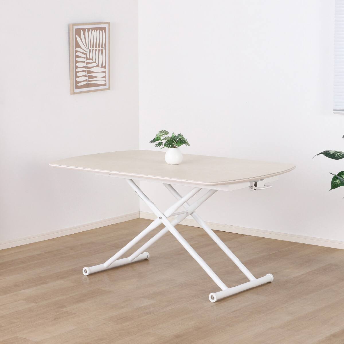 昇降テーブル(リセル 140 WH)【島忠ホームズ商品】 | ニトリネット
