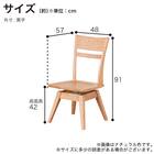 回転ダイニングチェア(イブキ NA)【島忠ホームズ商品】 14枚目画像