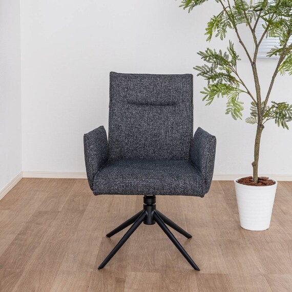 ダイニングチェア(ブラン 回転肘付き BK)【島忠ホームズ商品】 6枚目画像