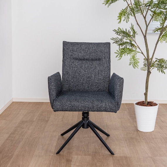 ダイニングチェア(ブラン 回転肘付き BK)【島忠ホームズ商品】 6枚目画像