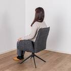 ダイニングチェア(ブラン 回転肘付き BK)【島忠ホームズ商品】 8枚目画像