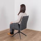 ダイニングチェア(ブラン 回転肘付き BK)【島忠ホームズ商品】 8枚目画像