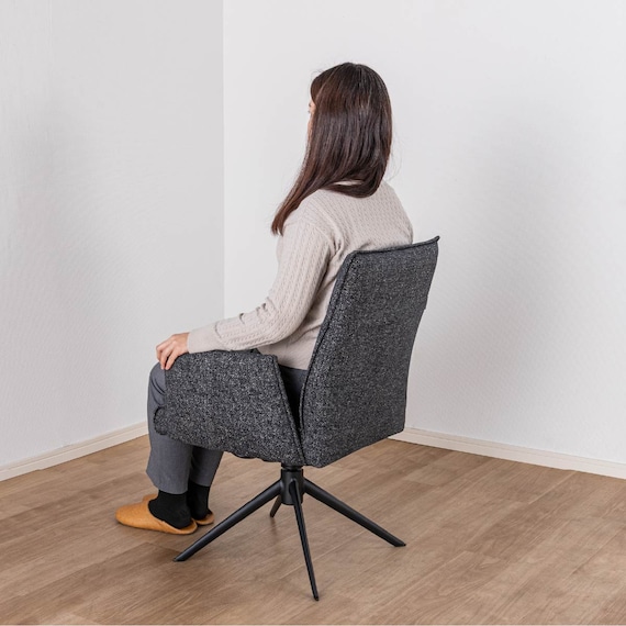 ダイニングチェア(ブラン 回転肘付き BK)【島忠ホームズ商品】 8枚目画像