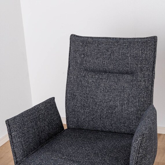 ダイニングチェア(ブラン 回転肘付き BK)【島忠ホームズ商品】 9枚目画像