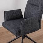 ダイニングチェア(ブラン 回転肘付き BK)【島忠ホームズ商品】 10枚目画像