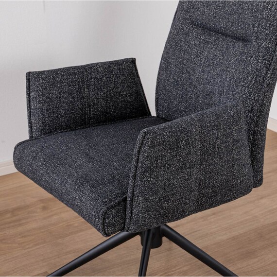 ダイニングチェア(ブラン 回転肘付き BK)【島忠ホームズ商品】 10枚目画像