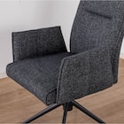 ダイニングチェア(ブラン 回転肘付き BK)【島忠ホームズ商品】 10枚目画像