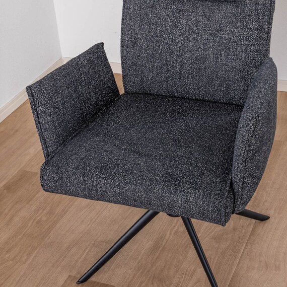 ダイニングチェア(ブラン 回転肘付き BK)【島忠ホームズ商品】 11枚目画像