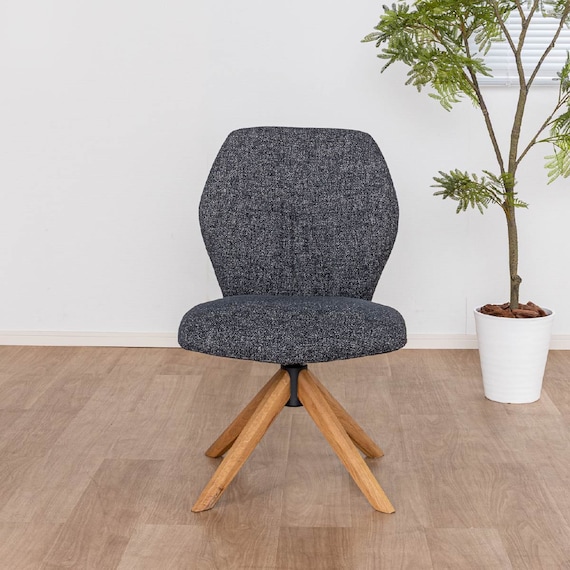 ダイニングチェア(エイムズ 回転式 NA/BK)【島忠ホームズ商品】 6枚目画像