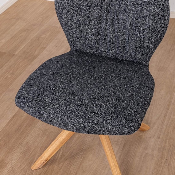 ダイニングチェア(エイムズ 回転式 NA/BK)【島忠ホームズ商品】 9枚目画像