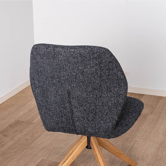 ダイニングチェア(エイムズ 回転式 NA/BK)【島忠ホームズ商品】 10枚目画像