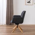 ダイニングチェア(エイムズ 回転肘付き NA/BK)【島忠ホームズ商品】 9枚目画像