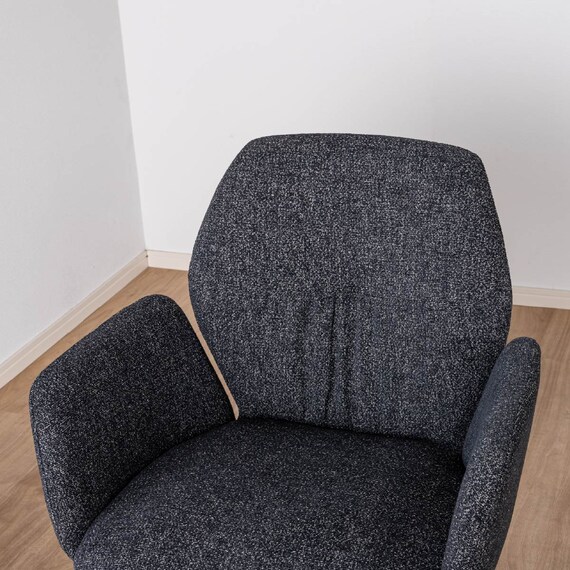 ダイニングチェア(エイムズ 回転肘付き NA/BK)【島忠ホームズ商品】 11枚目画像