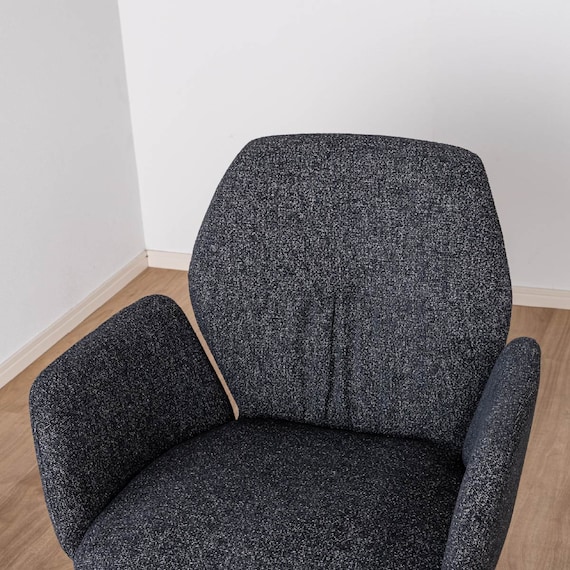 ダイニングチェア(エイムズ 回転肘付き NA/BK)【島忠ホームズ商品】 11枚目画像