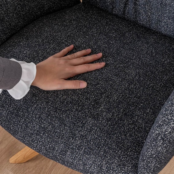 ダイニングチェア(エイムズ 回転肘付き NA/BK)【島忠ホームズ商品】 13枚目画像