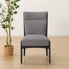 ソファのような座り心地のポケットコイルダイニングチェア(Nコレクション C-27AL BK/NSF-MGY) 7枚目画像