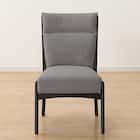 ソファのような座り心地のポケットコイルダイニングチェア(Nコレクション C-27AL BK/NSF-MGY) 9枚目画像