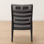 ソファのような座り心地のポケットコイルダイニングチェア(Nコレクション C-27AL BK/NSF-MGY) 11枚目画像