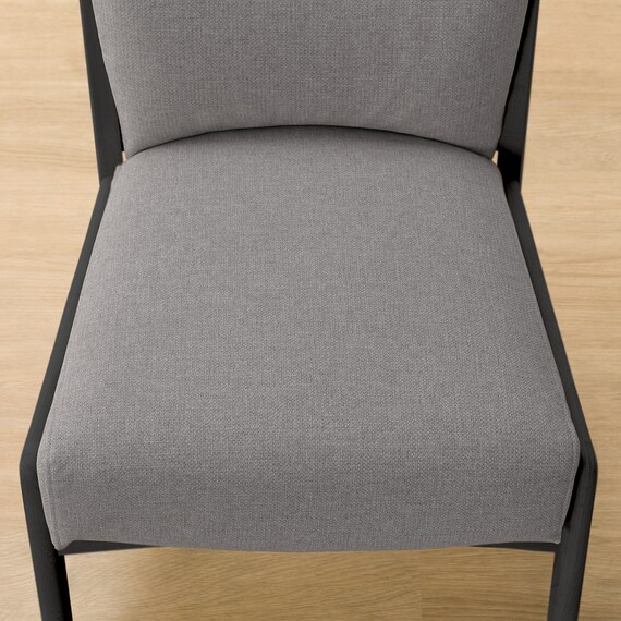 ソファのような座り心地のポケットコイルダイニングチェア(Nコレクション C-27AL BK/NSF-MGY) 13枚目画像