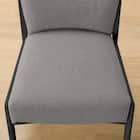 ソファのような座り心地のポケットコイルダイニングチェア(Nコレクション C-27AL BK/NSF-MGY) 13枚目画像