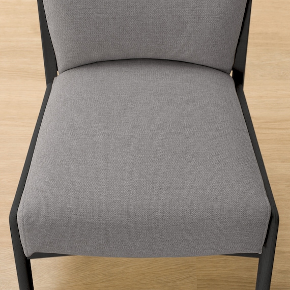 ソファのような座り心地のポケットコイルダイニングチェア(Nコレクション C-27AL BK/NSF-MGY) 13枚目画像