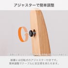 ダイニングテーブル(SDT-001 幅100cm NA/SDT-001 2本脚 NA)【島忠ホームズ商品】 7枚目画像