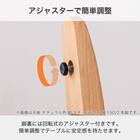 ダイニングテーブル3点セット(SDT-001 幅100cm MBR/SDT-001 2本脚 MBR/SC-003 MBR)【島忠ホームズ商品】 6枚目画像